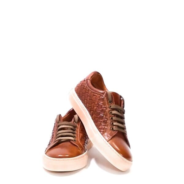 Woven women's sneakers
