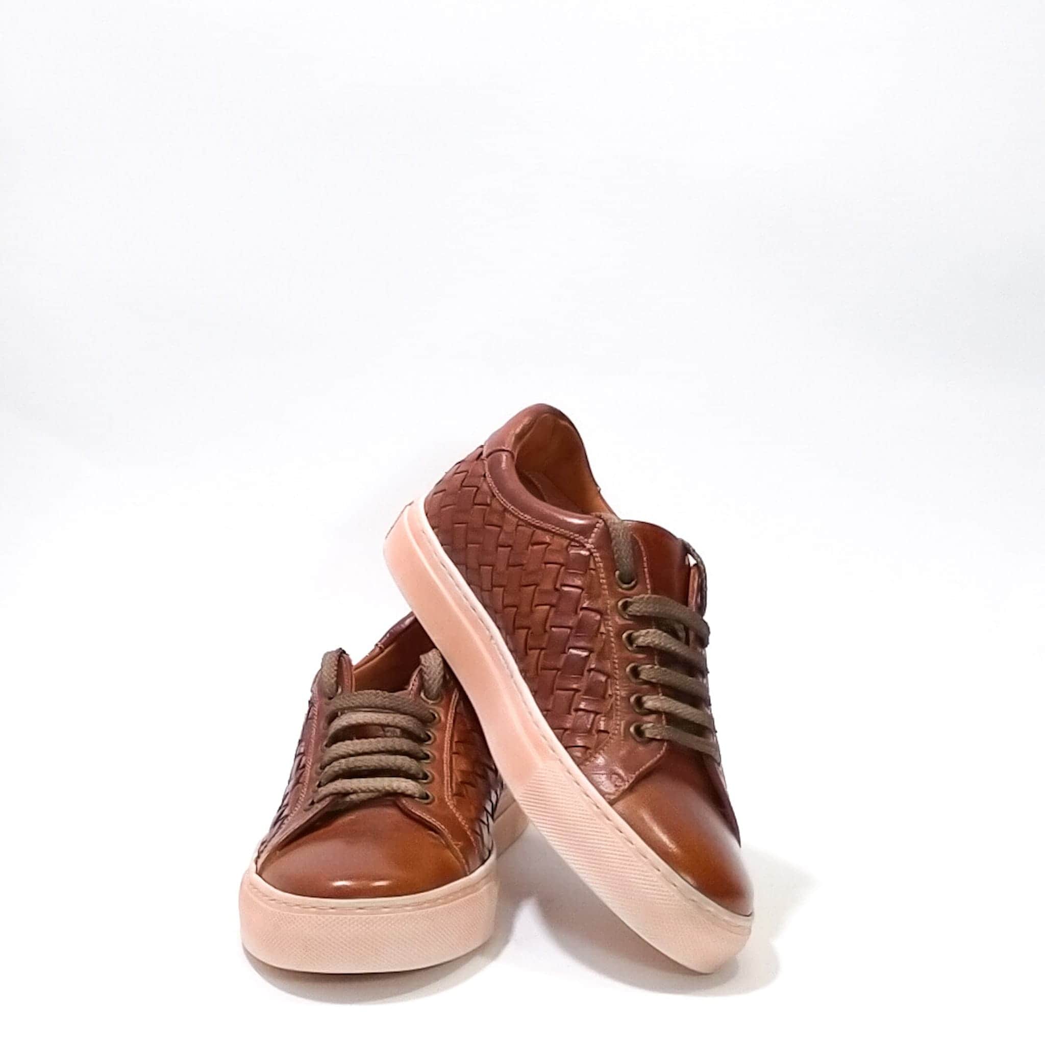 Woven women's sneakers - 37