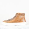 Sneakers alta da donna in pelle - 39