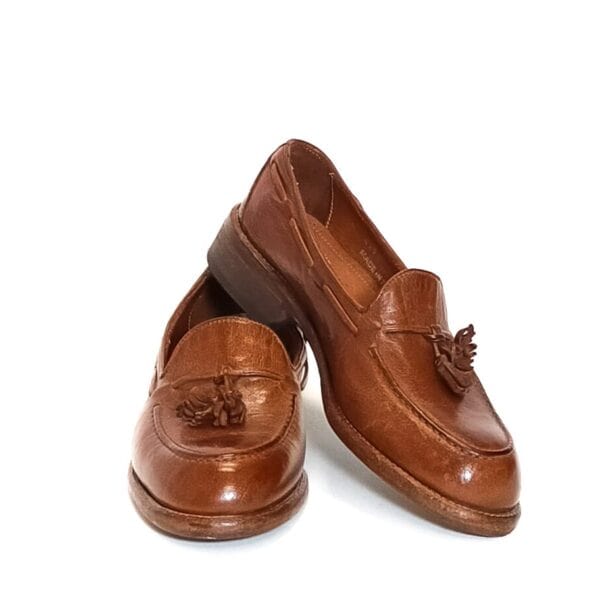 Mocassino donna con nappine