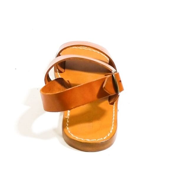 Sandal in Franciscan leather for man - Image 3