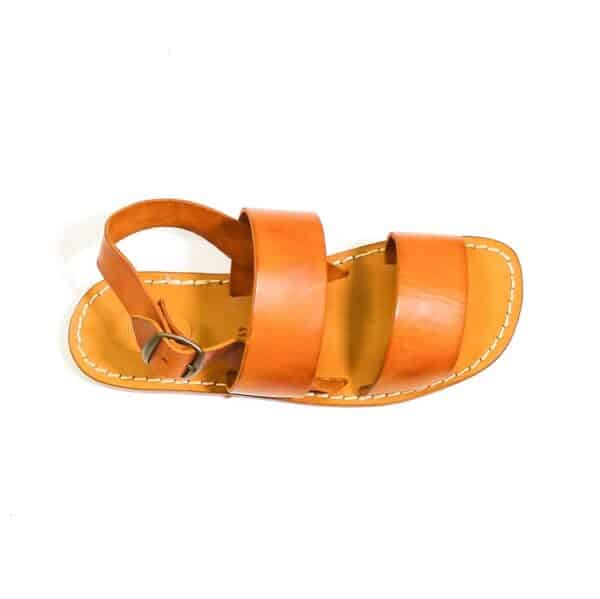Sandal in Franciscan leather for man - Image 2