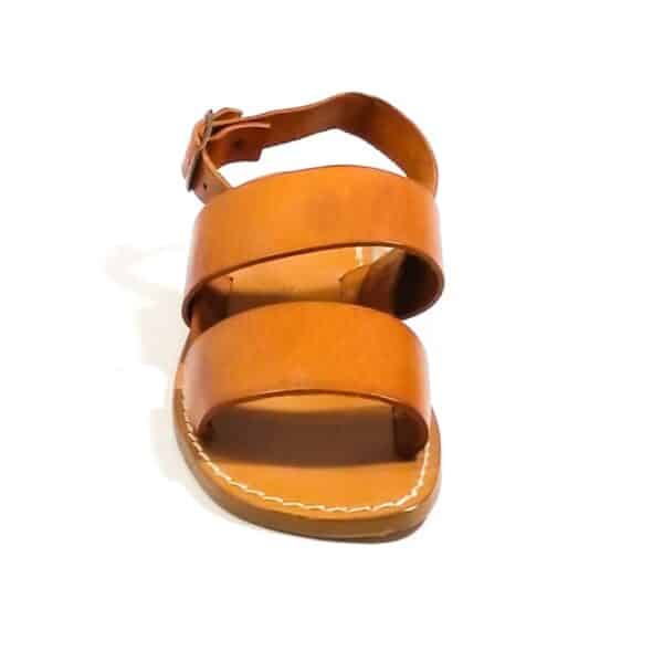 Sandal in Franciscan leather for man - Image 5