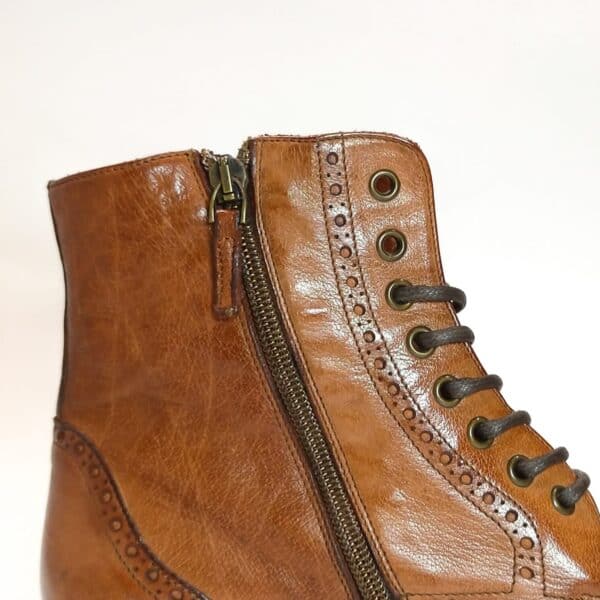 Men's ankle boot in leather - Image 4