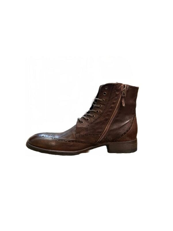 Men's ankle boot in leather - Image 3