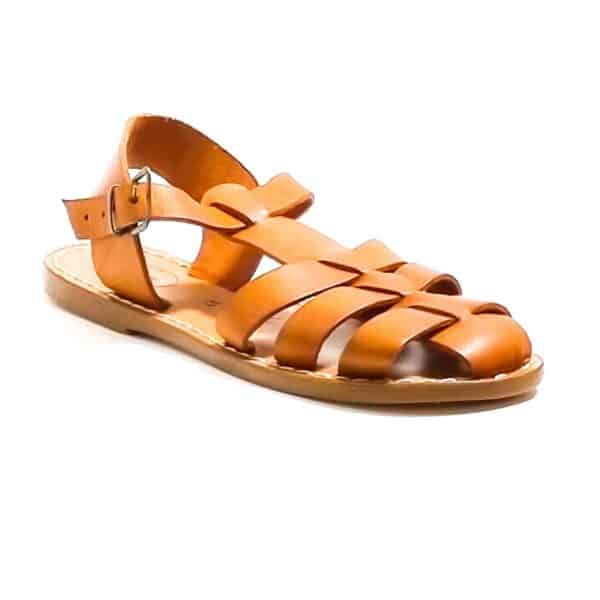 Women's leather sandal