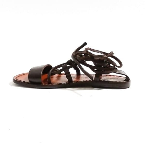 Gladiator leather sandals for women - Image 3