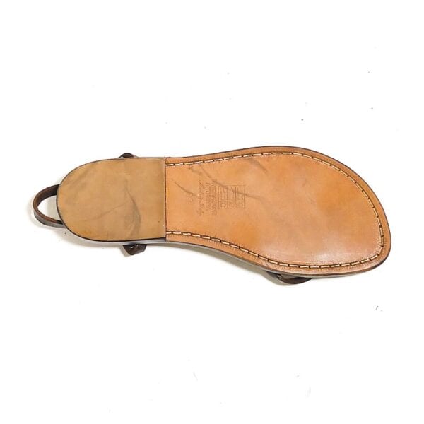 Women's leather thong sandal - Image 5