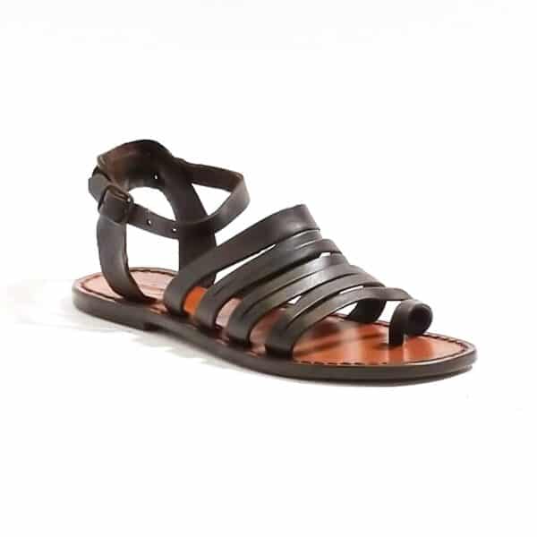 Woman leather sandal