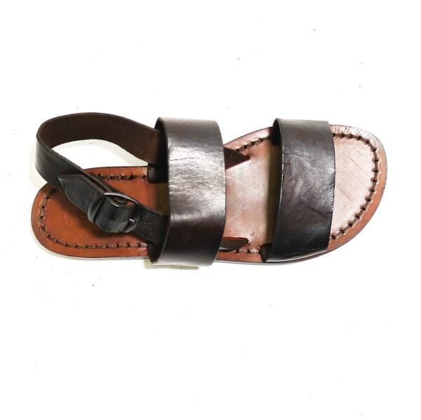Sandal in Franciscan leather for women