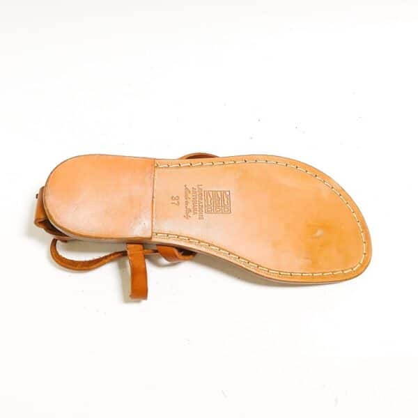 Woman slave leather sandal - Image 3