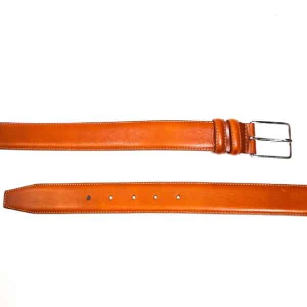 Leather belt for men Pelletteria Allegrini Filippo - Image 2