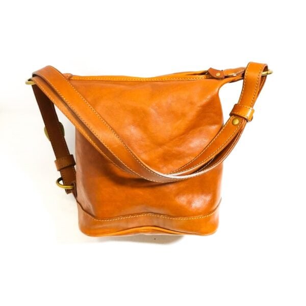 Leather bucket bag/ backpack I Medici - Image 2