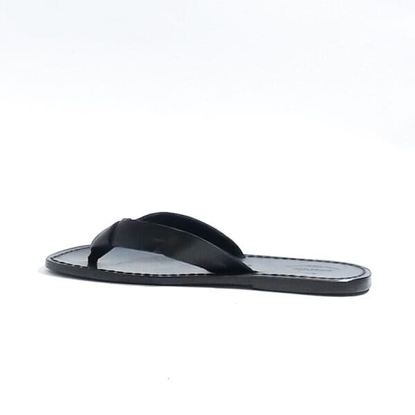 Men's leather thong slipper - Image 3