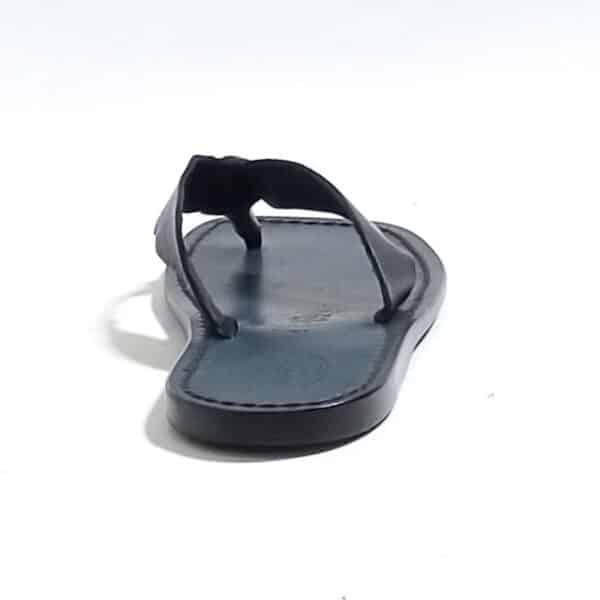 Men's leather thong slipper - Image 4