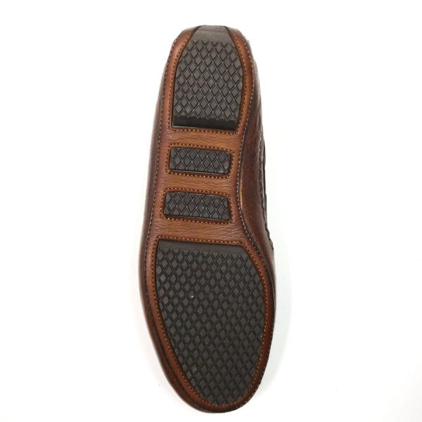 Women's leather moccasin - Image 4
