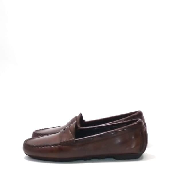 Women's leather moccasin - Image 2