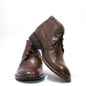 Men's ankle boot in buffalo leather