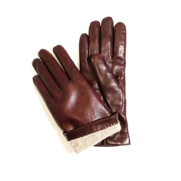 Classic woman leather glove - Image 2