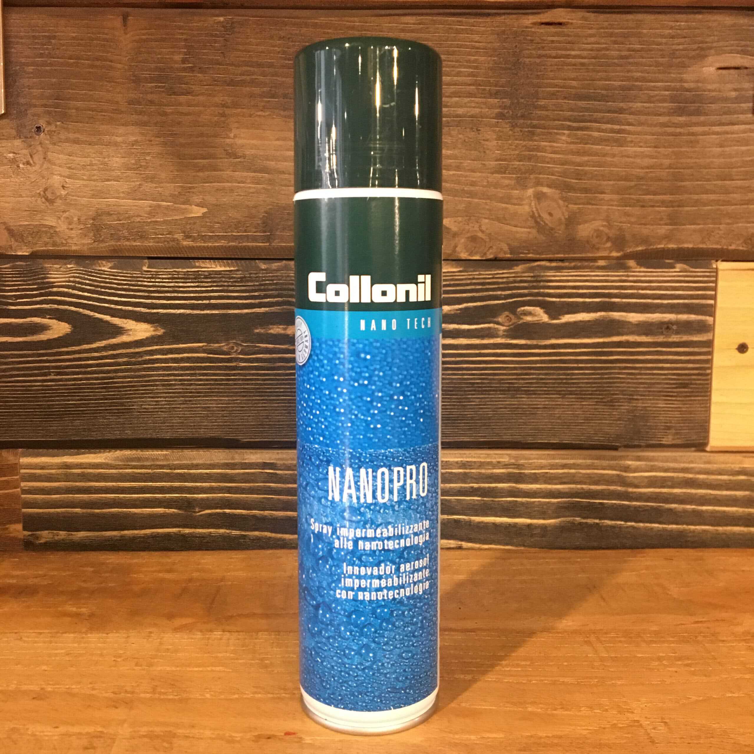 IMPERMEABILIZZANTE SPRAY PROTETTIVO PER SCARPE E OGGETTI IN PELLE -  COLLONIL NANOPRO 300ML - Pelletteria Allegrini