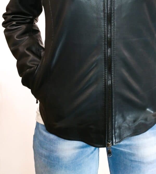 Giacca in pelle donna Romana G - immagine 4