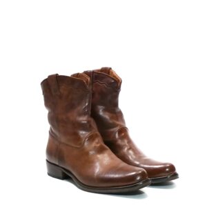 Women's leather ankle boot