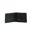 Campomaggi men's leather wallet with coin pocket - Black