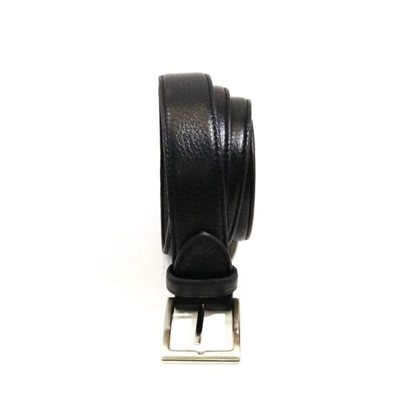 Deer leather belt for man