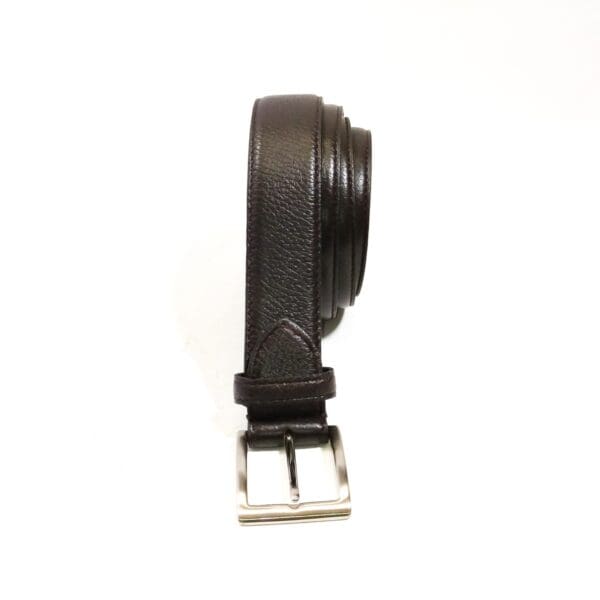 Deer leather belt for man