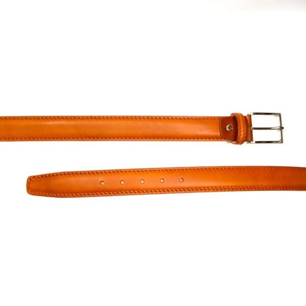 Men's leather belt