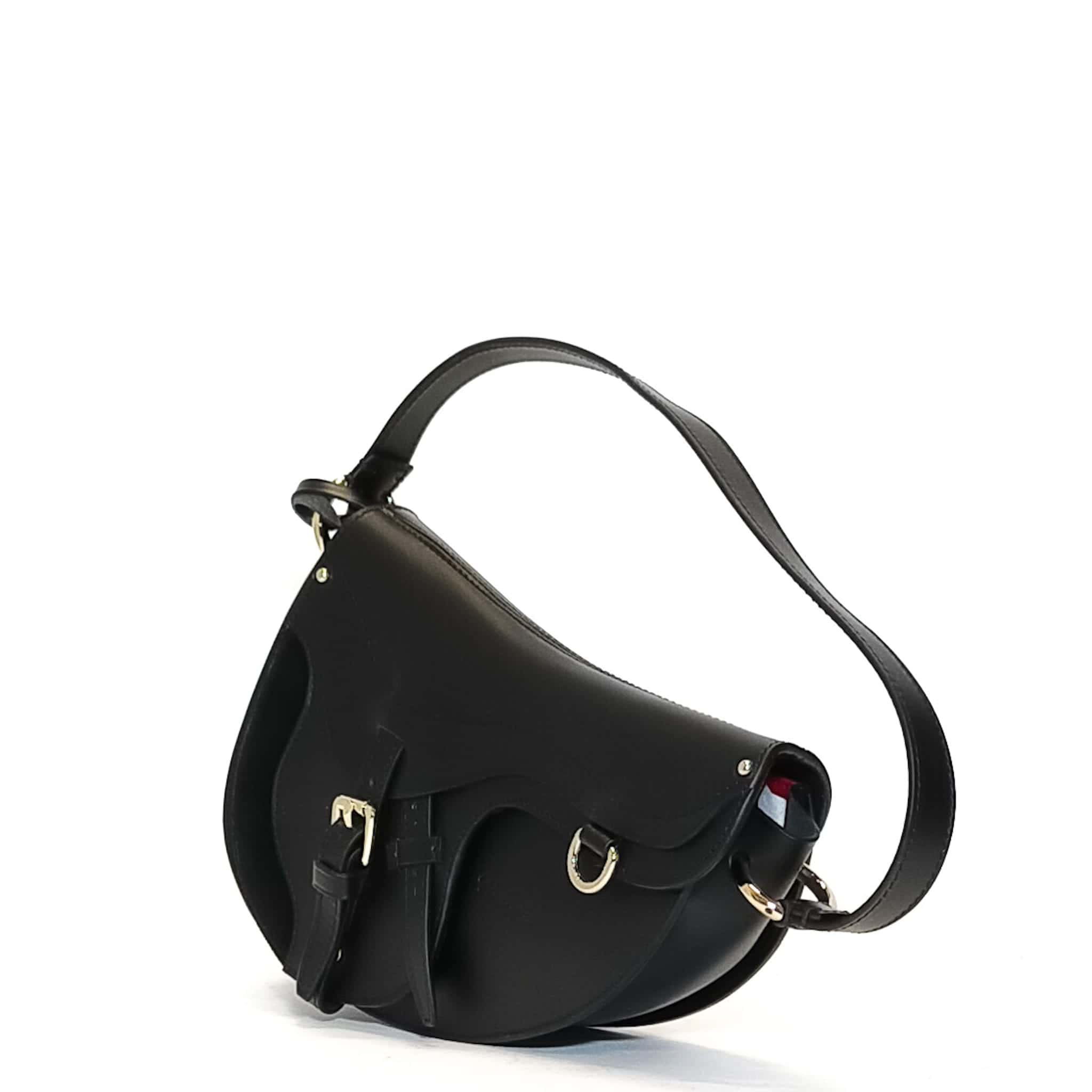 Boldrini Selleria leather saddle bag Pelletteria Allegrini