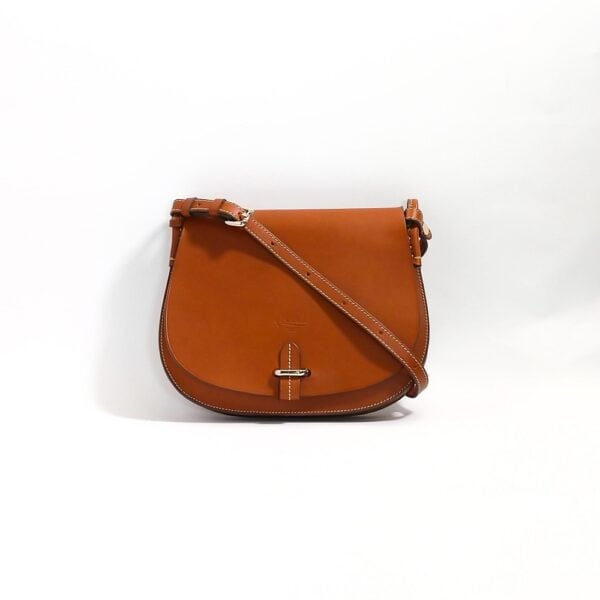 Leather bag/shoulder bag w/flap Boldrini Selleria - Image 2