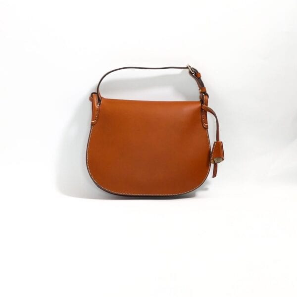 Leather bag/shoulder bag w/flap Boldrini Selleria - Image 4