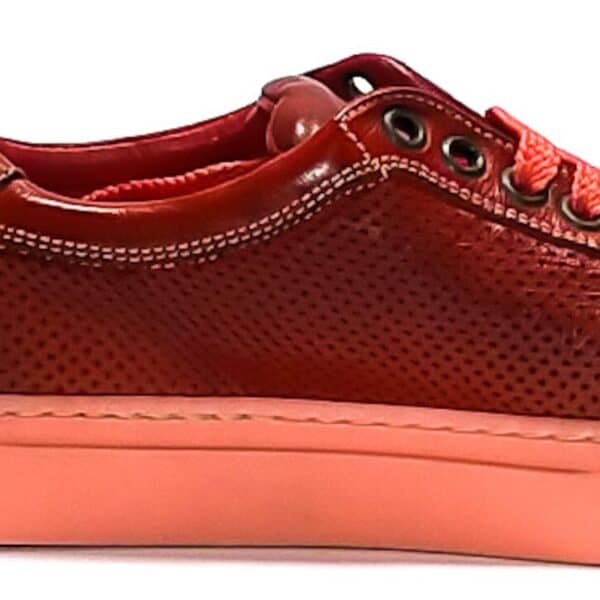 Sneakers bassa da donna in pelle - immagine 2