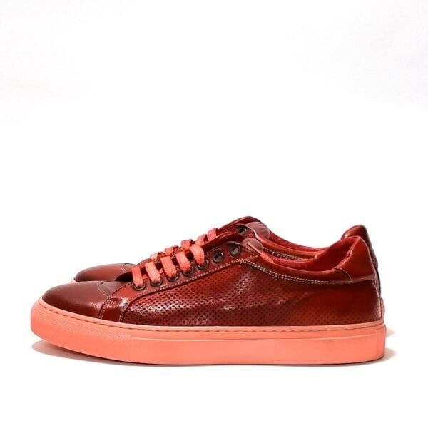 Sneakers bassa da donna in pelle - immagine 3