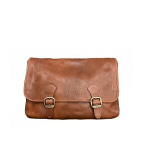 Leather briefcase / shoulder strap I Medici