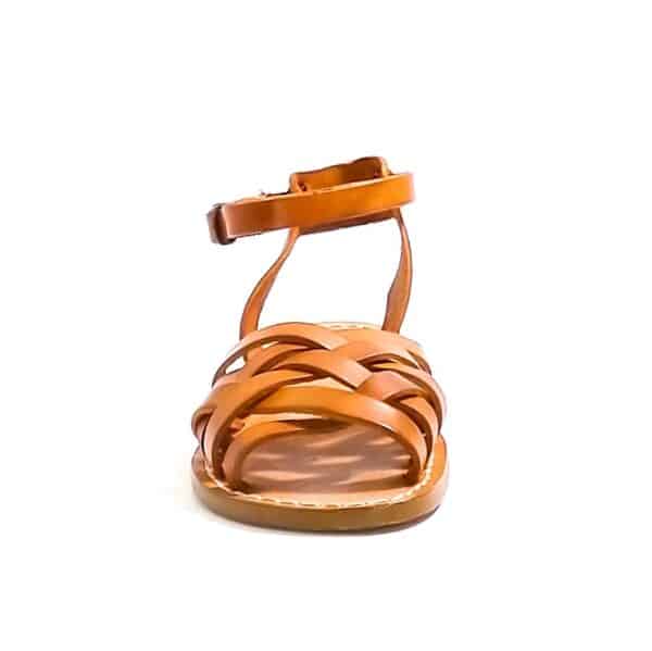 Women's woven leather sandal - Image 7