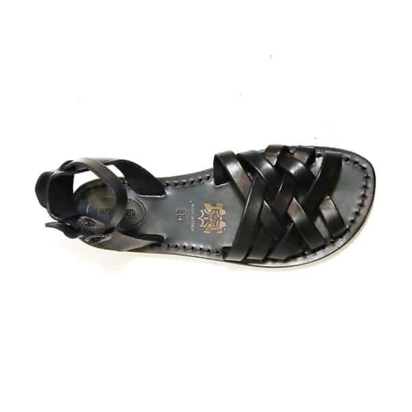 Women's woven leather sandal - Image 8