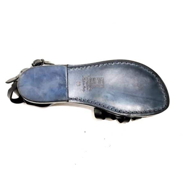 Women's cross-leather sandals - Image 4