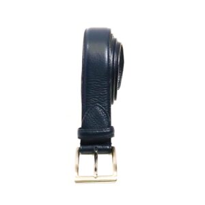 Deer leather belt for man