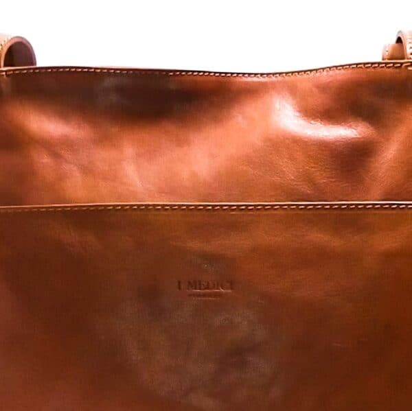 Leather shopper I Medici - Image 3