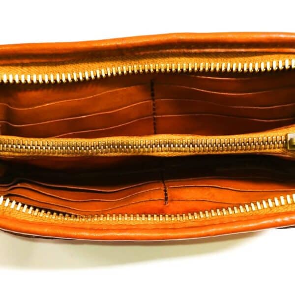 Campomaggi leather wallet w/print - Image 3