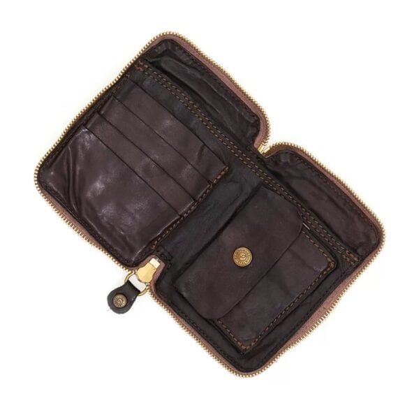 Campomaggi leather w/zip wallet - Image 4