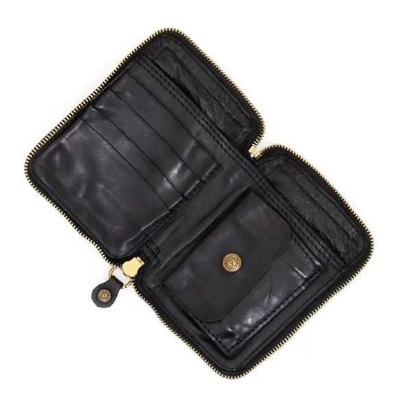 Campomaggi leather w/zip wallet - Image 3