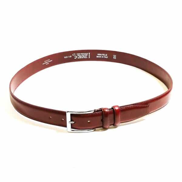 Leather belt for men Pelletteria Allegrini Filippo - Image 2