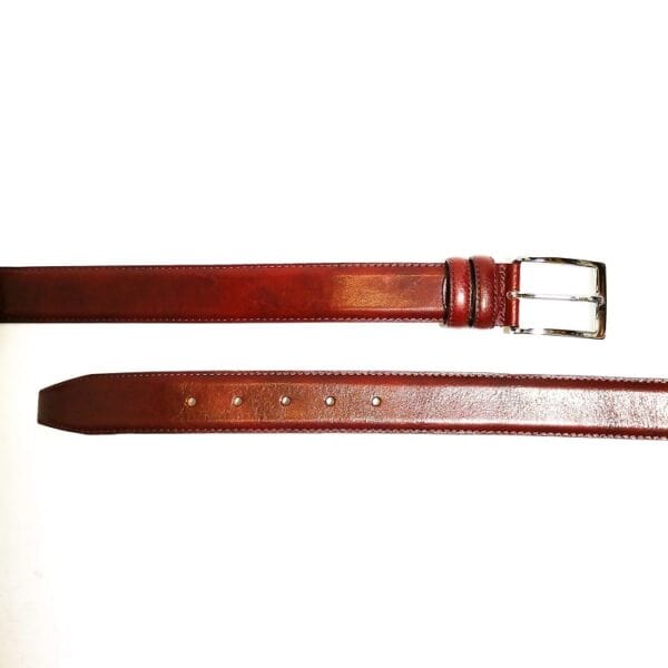 Leather belt for men Pelletteria Allegrini Filippo - Image 3