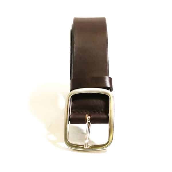 Leather belt Pelletteria Allegrini Filippo