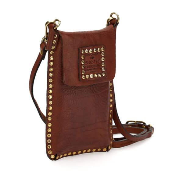 Campomaggi leather mobile phone holder - Image 4