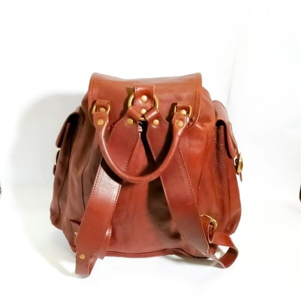 I Medici large leather backpack - Image 2