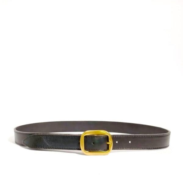 Leather belt with Campomaggi rivets - Image 2